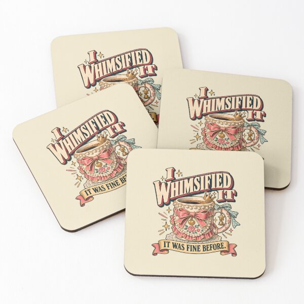 Item preview, I Whimsified It Funny Vintage Coffee Mug designed and sold by goldzilla.studio.