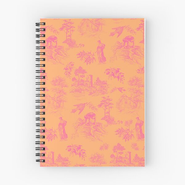Item preview, Pink Vintage Blue French Toile de Jouy Seamless Pattern designed and sold by Qualali Studio.