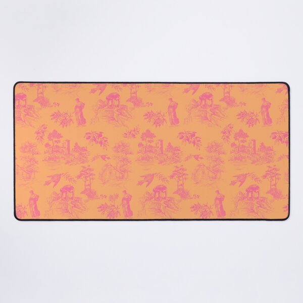 Item preview, Pink Vintage Blue French Toile de Jouy Seamless Pattern designed and sold by Qualali Studio.