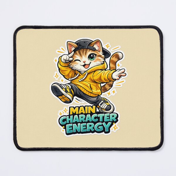 Item preview, Main Character Energy – Confident Dancing Cat designed and sold by Safe Haven Pets.