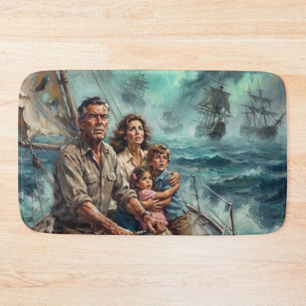 Item preview, The Bermuda Triangle Fine Art Tribute designed and sold by Art's Diner.
