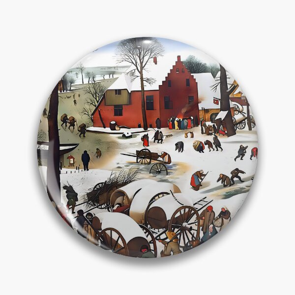 Item preview, Christmas Morning - Pieter Bruegel the Elder designed and sold by Jon-Baran.