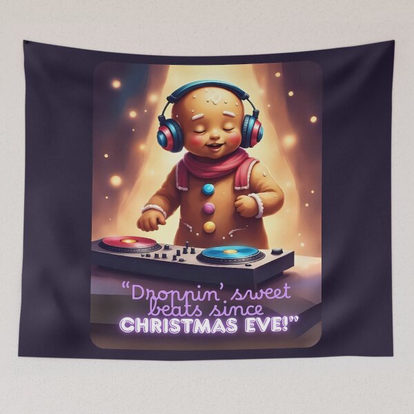 Item preview, Droppin Beats, GingerDJ Style, for Christmas 1 designed and sold by soin10s-designs.