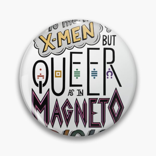 Item preview, Magneto Inspired Queer Pride Design with Light Effect designed and sold by Kasifer.