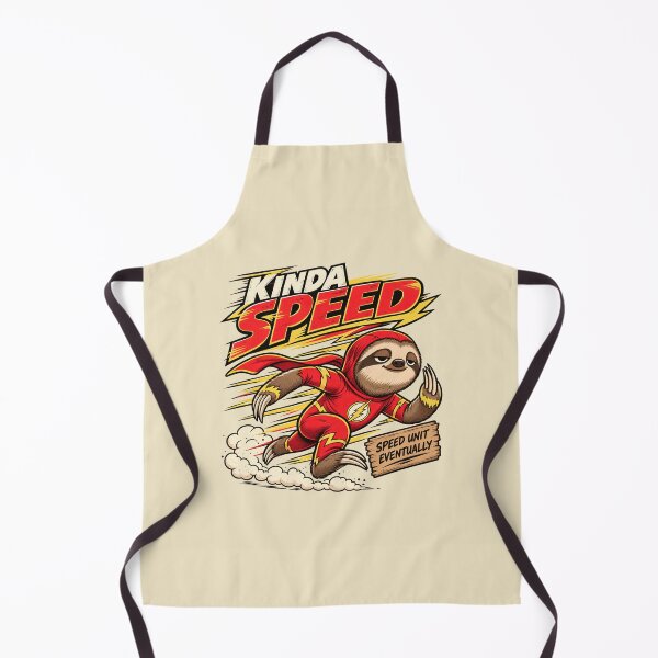 Item preview, Kinda Speed Sloth Superhero designed and sold by goldzilla.studio.