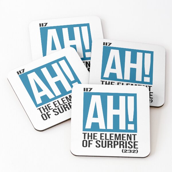 Item preview, Ah! The Element of Surprise Funny cool Graphic Vintage Novelty Sarcastic Funny designed and sold by Colorfulman.