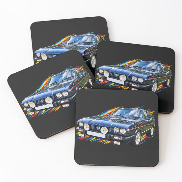 Item preview, Classic 80s Blue Performance Coupe Retro Car  designed and sold by Tee-Shirt-Topia.
