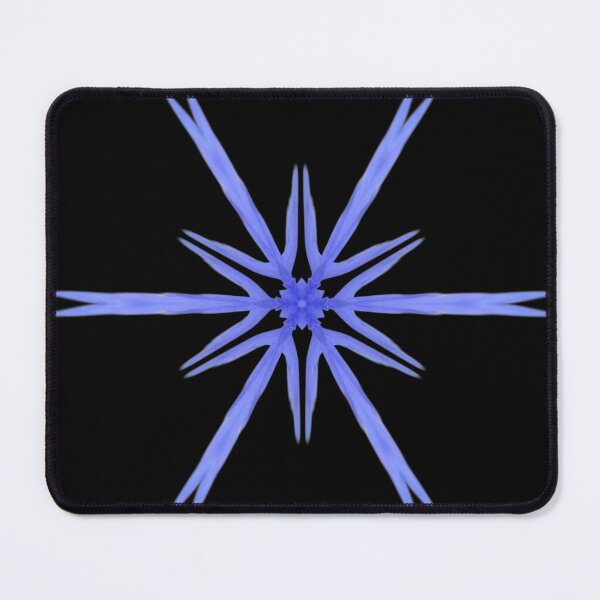 Item preview, Lavender Blue Floral Star designed and sold by SilentBloomLab.