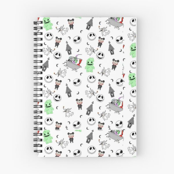 Item preview, Spooky Ghost Town Halloween Seamless Pattern Graphic designed and sold by GrimNest.