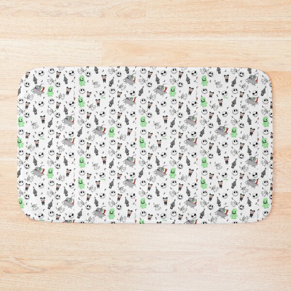 Item preview, Spooky Ghost Town Halloween Seamless Pattern Graphic designed and sold by GrimNest.