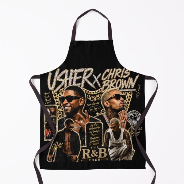 Item preview, R&B Tour 2026 Usher Chris Brown Concert Vintage Music Graphic designed and sold by frexalos.
