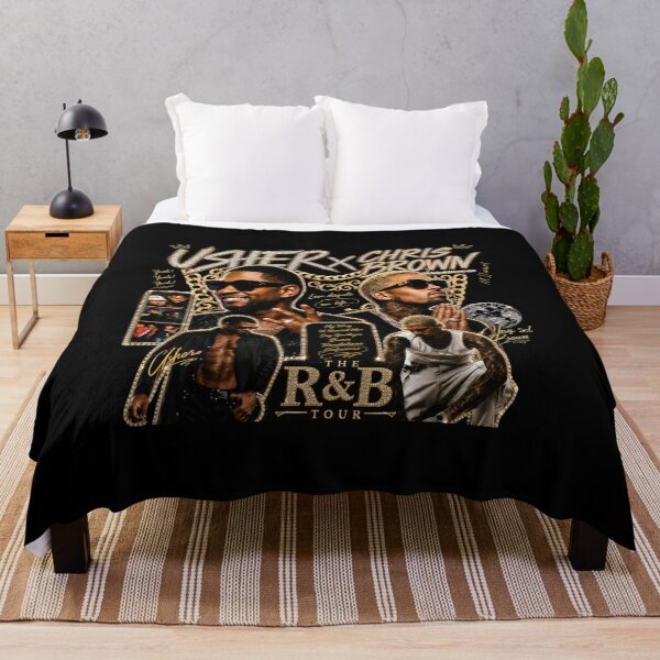 Item preview, R&B Tour 2026 Usher Chris Brown Concert Vintage Music Graphic designed and sold by frexalos.