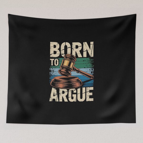 Item preview, BORN TO ARGUE designed and sold by jkrphoto.