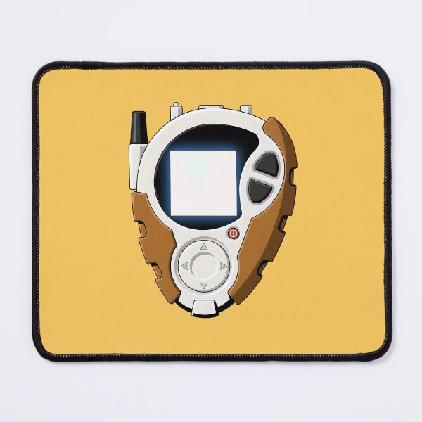 Item preview, Classic gold D3 Digivice digital monster Anime Nostalgia Artwork illustration designed and sold by sabartgunpla.