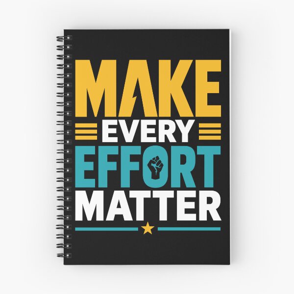 Item preview, Make Every Effort Matter Motivational Success Typography T-Shirt designed and sold by rejowan-arts.