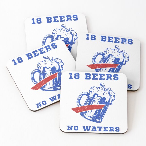 Item preview, 18-Beers-No-Waters designed and sold by dunmerpa.
