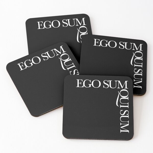 Item preview, EGO SUM QUI SUM designed and sold by CottonWords.