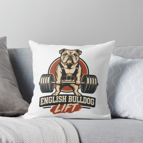 Item preview, English Bulldog Weightlifting Fitness Design for Dog Lovers designed and sold by SrTammutHatmakr.