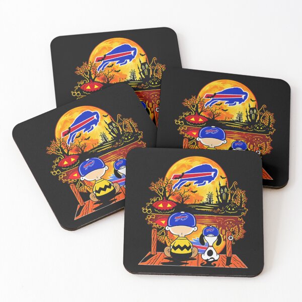 Item preview, Buffalo Bills Charlie Brown and Snoopy Halloween designed and sold by dunmerpa.