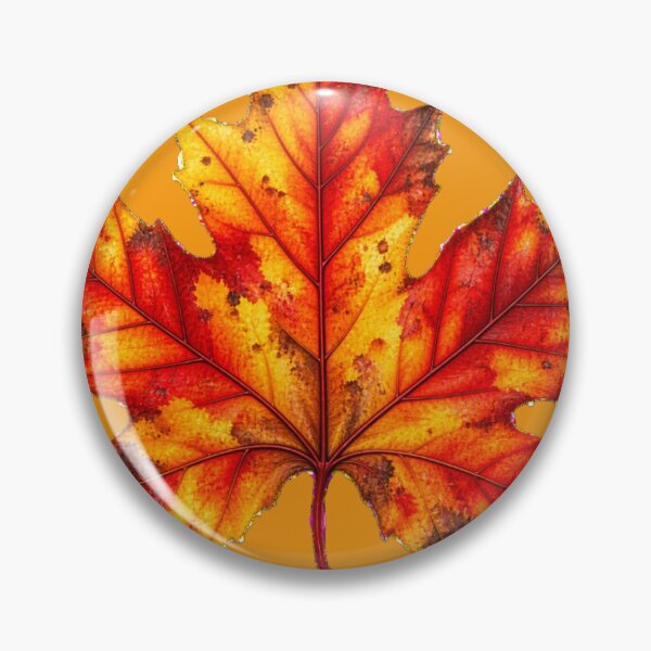 Item preview, Autumn Leaf Orange designed and sold by SJHorsfall.