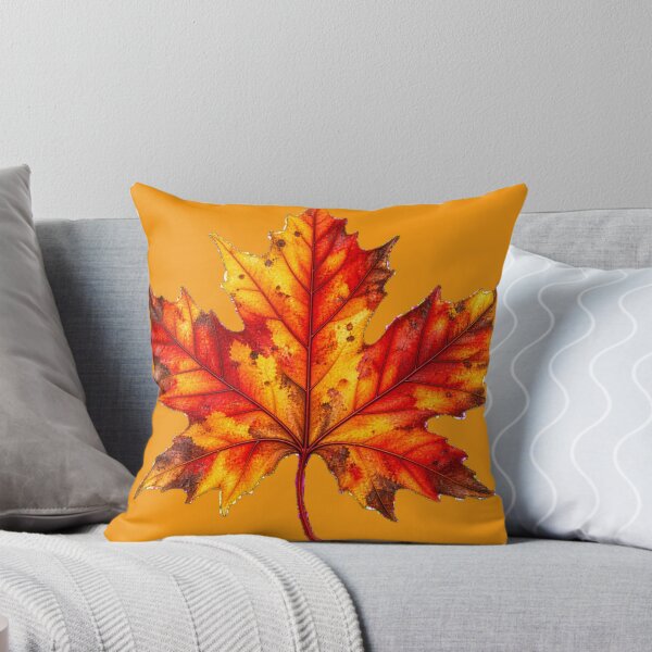 Item preview, Autumn Leaf Orange designed and sold by SJHorsfall.