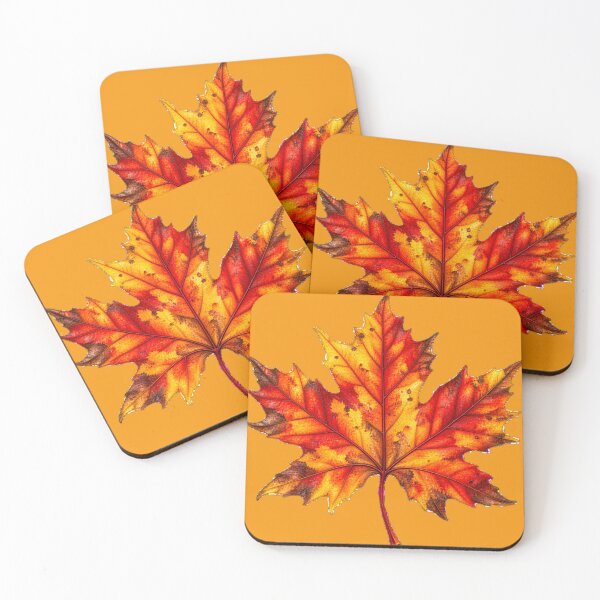 Item preview, Autumn Leaf Orange designed and sold by SJHorsfall.