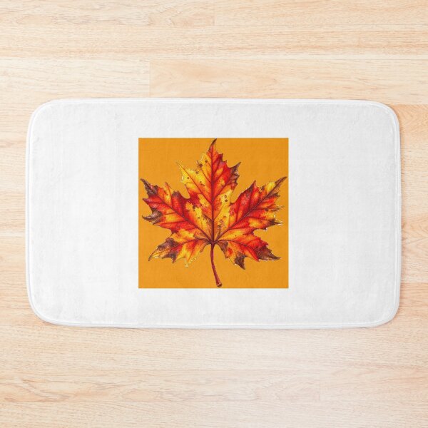 Item preview, Autumn Leaf Orange designed and sold by SJHorsfall.