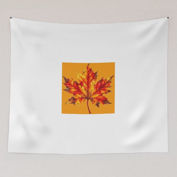 Item preview, Autumn Leaf Orange designed and sold by SJHorsfall.