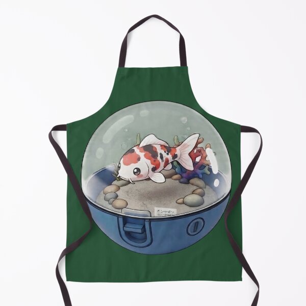 Item preview, Cute Koi Fish in an Underwater in a Capsule Kawaii Japanese Capsule Art-#serie2 designed and sold by JeanChiale.