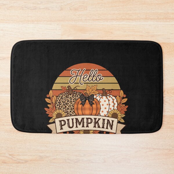 Item preview, Hello Pumpkin Retro Sunset Leopard Plaid Autumn Sunflowers designed and sold by New Art.