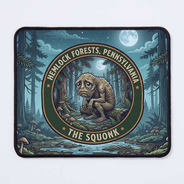Item preview, The Squonk - Hemlock Forests, Pennsylvania Vintage Cryptid designed and sold by ElNiro.