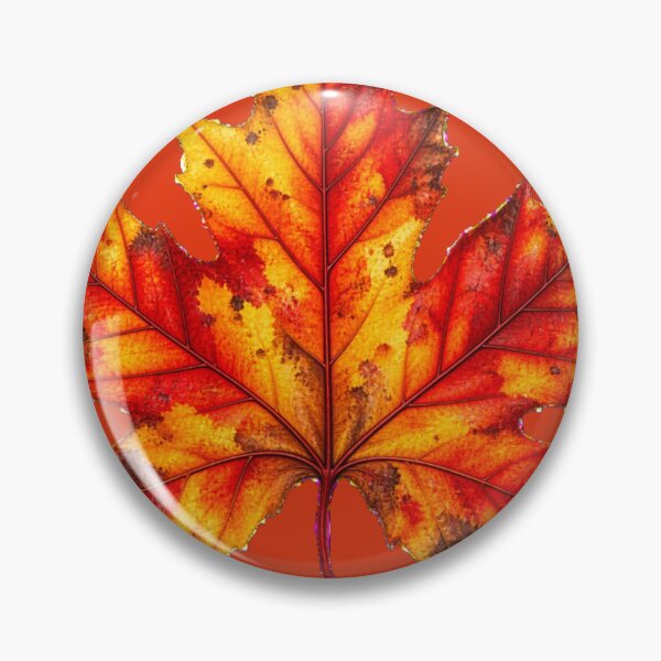 Item preview, Autumn Leaf Burnt Orange  designed and sold by SJHorsfall.