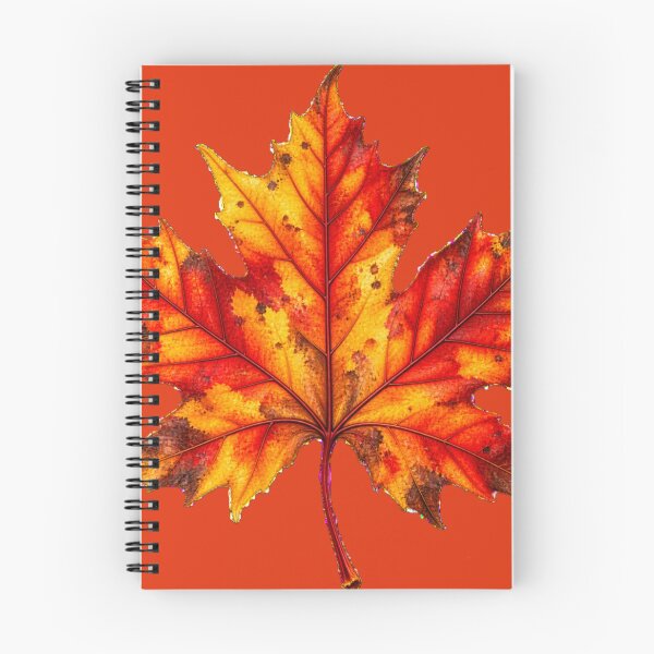 Item preview, Autumn Leaf Burnt Orange  designed and sold by SJHorsfall.