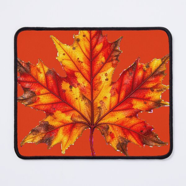 Item preview, Autumn Leaf Burnt Orange designed and sold by SJHorsfall.
