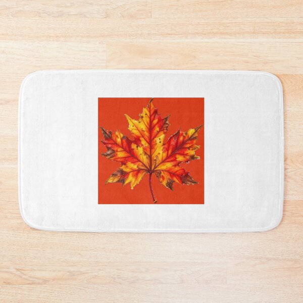 Item preview, Autumn Leaf Burnt Orange  designed and sold by SJHorsfall.