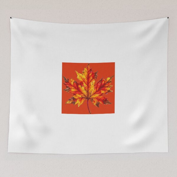 Item preview, Autumn Leaf Burnt Orange  designed and sold by SJHorsfall.