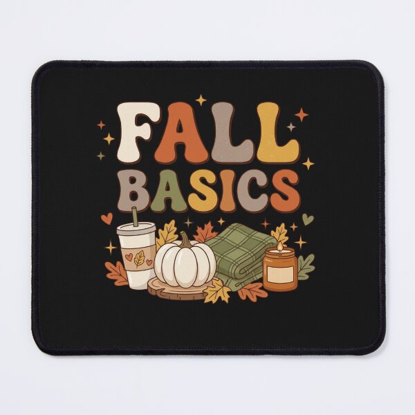 Item preview, Fall Basics Retro Groovy Iced Coffee Pumpkin Cozy Autumn designed and sold by New Art.