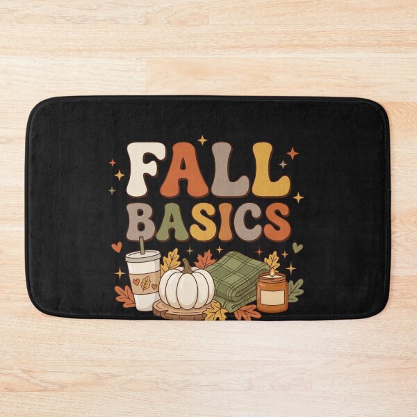 Item preview, Fall Basics Retro Groovy Iced Coffee Pumpkin Cozy Autumn designed and sold by New Art.