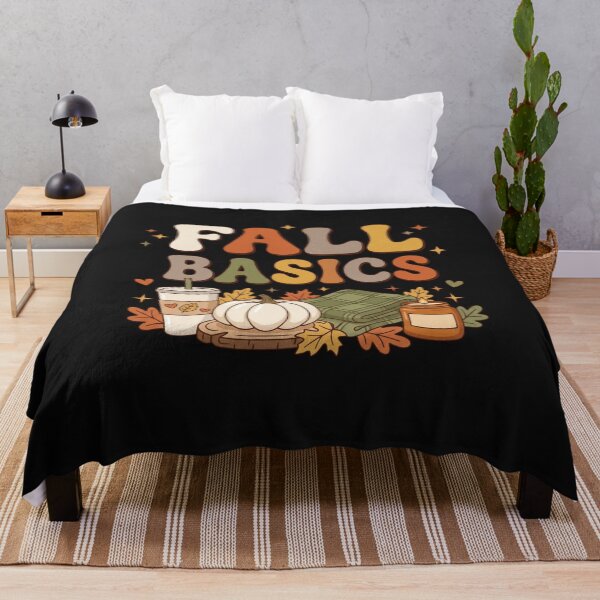 Item preview, Fall Basics Retro Groovy Iced Coffee Pumpkin Cozy Autumn designed and sold by New Art.