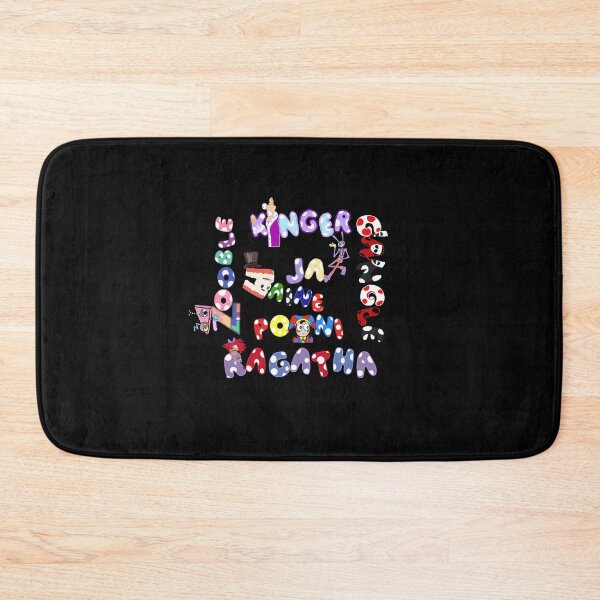 Item preview, The Amazing Digital Circus Main Characters Hand Drawn designed and sold by Ornamentary.