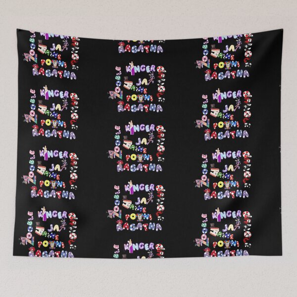 Item preview, The Amazing Digital Circus Main Characters Hand Drawn designed and sold by Ornamentary.