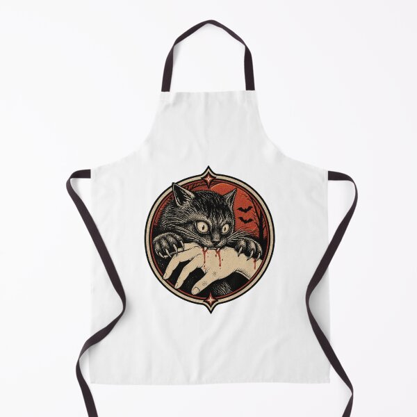 Item preview, Cute Cat Bite Illustration Funny Cat Lover Design designed and sold by ArthurBlake.