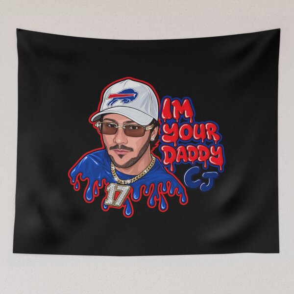 Item preview, Classic Josh Allen Buffalo Bills 17 designed and sold by dunmerpa.