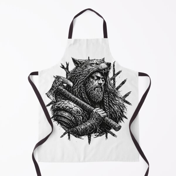 Item preview, Ulfhednar Wolf Warrior Norse Berserker Art designed and sold by Wyrdly Wicked Co. .
