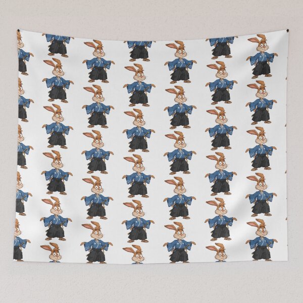 Item preview, Rabbit a Japanese Warrior  designed and sold by Cowmiow .