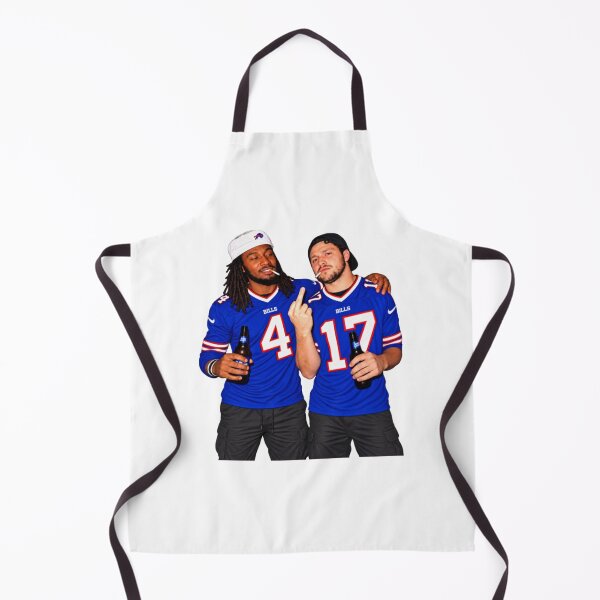 Item preview, James-Cook-III-and-Josh-Allen-Flipping-The-Bird designed and sold by dunmerpa.