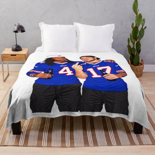 Item preview, James-Cook-III-and-Josh-Allen-Flipping-The-Bird designed and sold by dunmerpa.