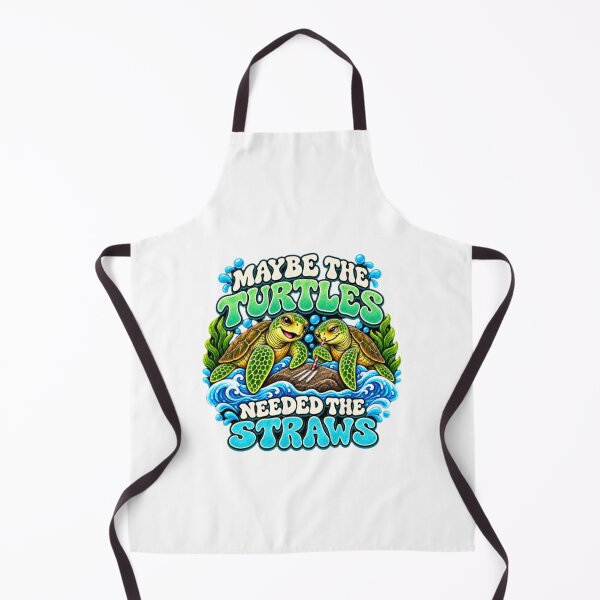 Item preview, Maybe The Turtles Needed The Straws designed and sold by VevineCarr.