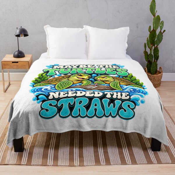 Item preview, Maybe The Turtles Needed The Straws designed and sold by VevineCarr.