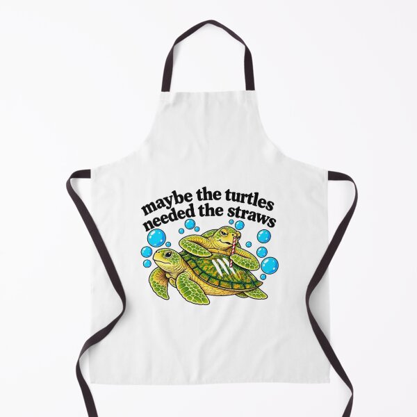 Item preview, Maybe The Turtles Needed The Straws designed and sold by VevineCarr.